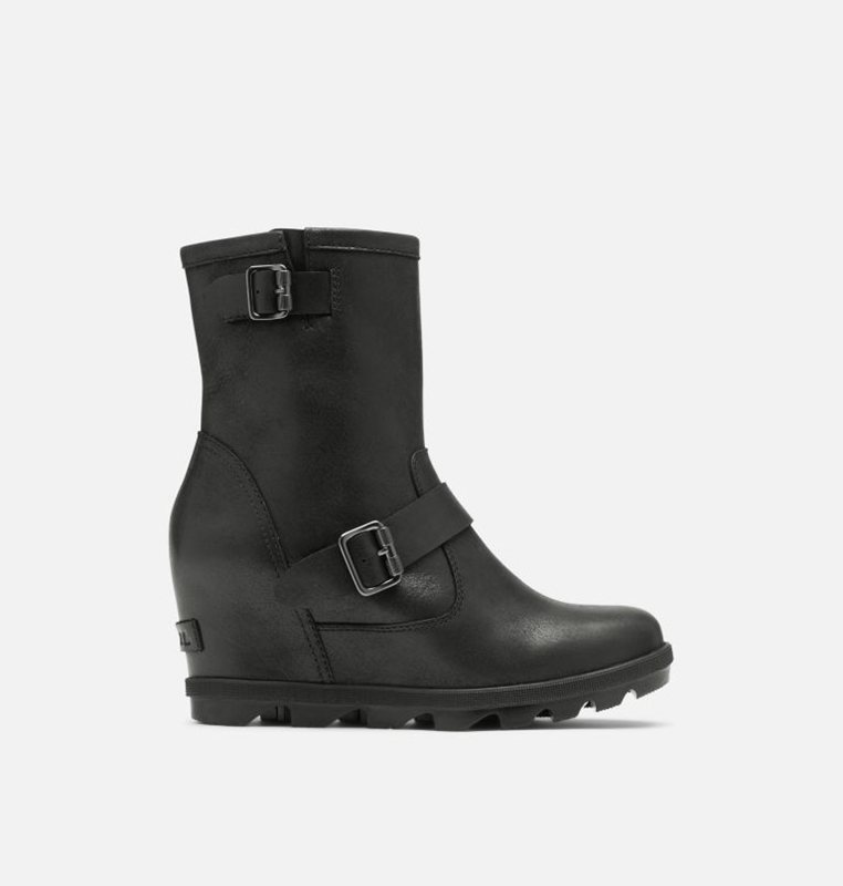 Sorel Dam Wedges Svarta - Joan Of Arctic™ Ii Moto Boot - BSX-561028